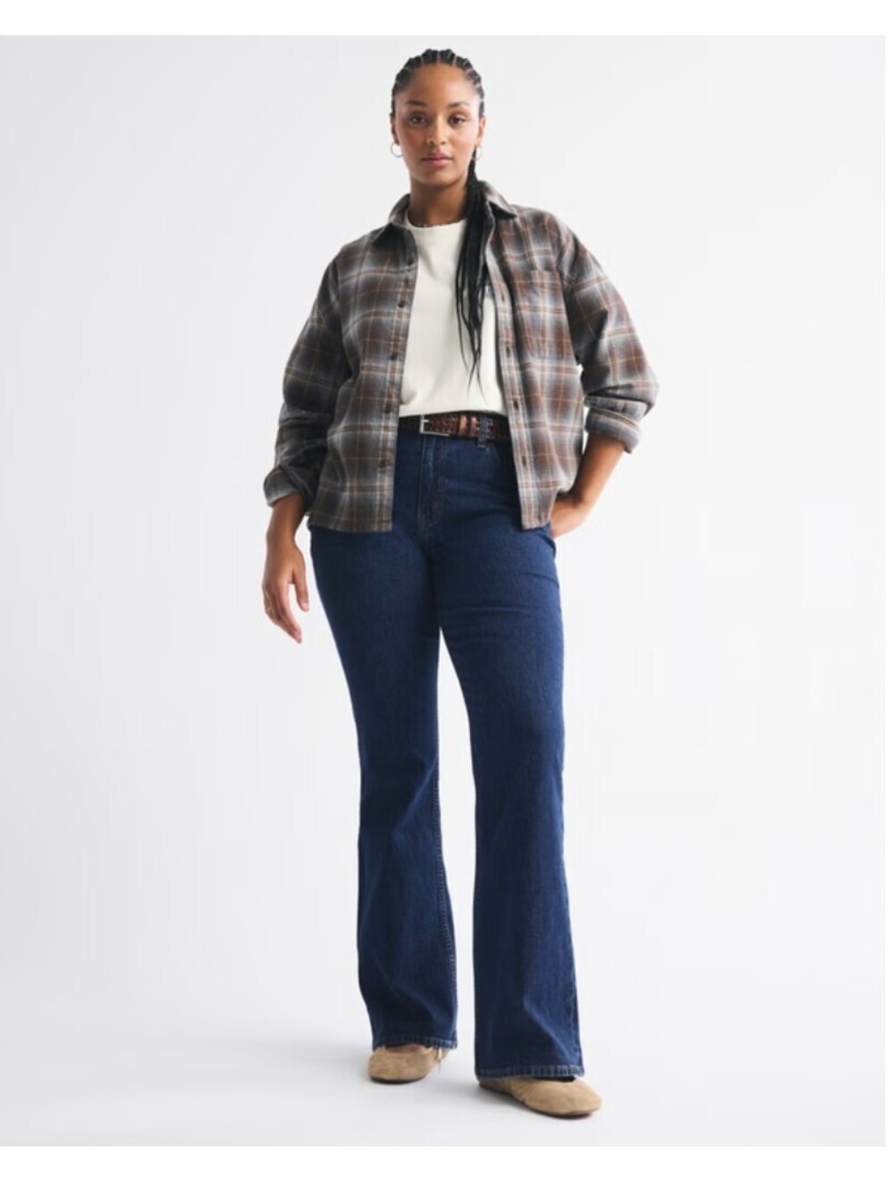 Abercrombie & Fitch High Rise Bootcut Curve Love Jeans Size 30 NWOT